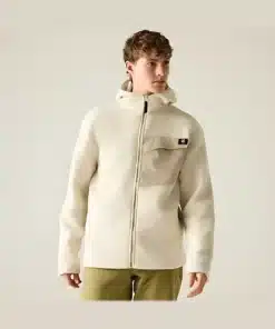 ג'קט פליז Dare2B Firn Hooded Borg חלב שקדים