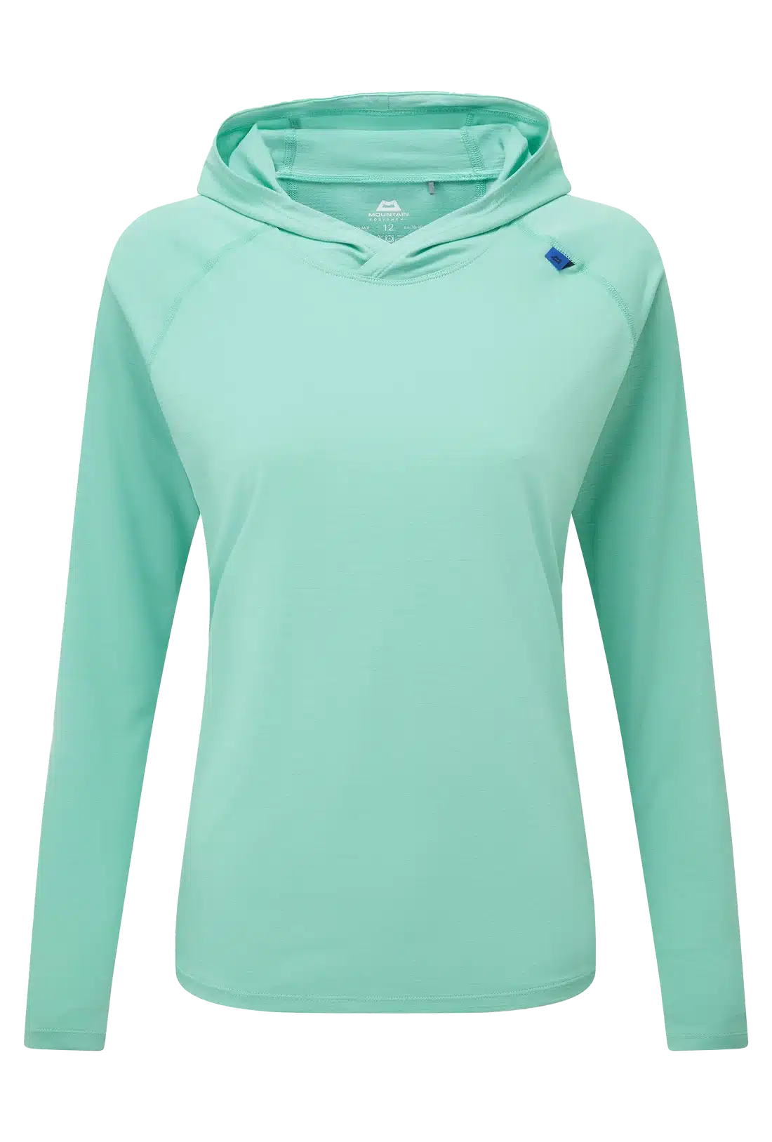 חולצה ארוכה עם קפוצ’ון Mountain Equipment Glace Hoody Aqua נשים