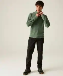 ⁦מיקרופליז Regatta Thompson Dark Forest Green גברים⁩ – תמונה ⁦4⁩
