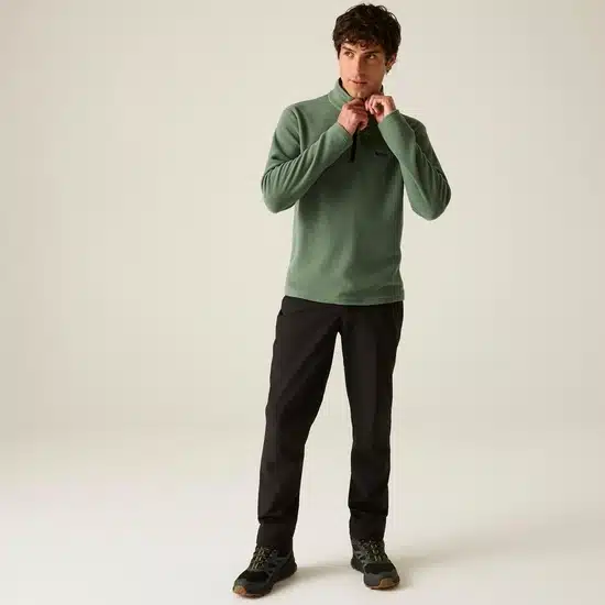 ⁦מיקרופליז Regatta Thompson Dark Forest Green גברים⁩ – תמונה ⁦4⁩