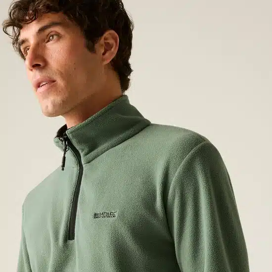 ⁦מיקרופליז Regatta Thompson Dark Forest Green גברים⁩ – תמונה ⁦5⁩