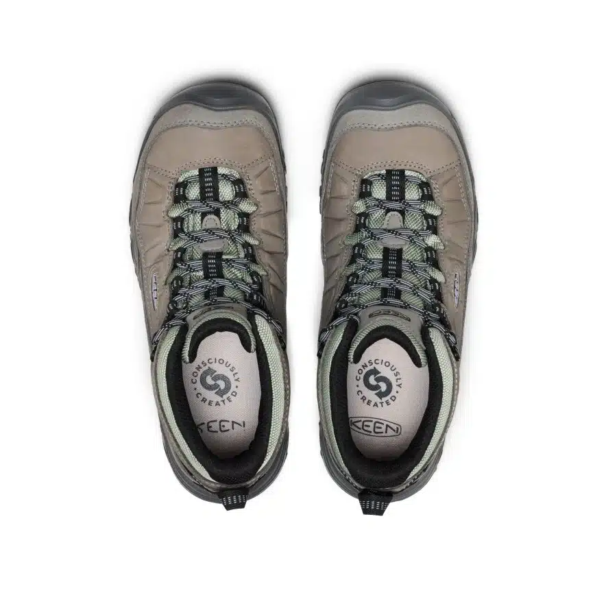 נעל Keen Targhee IV Mid אפור ירקרק נשים – תמונה 6
