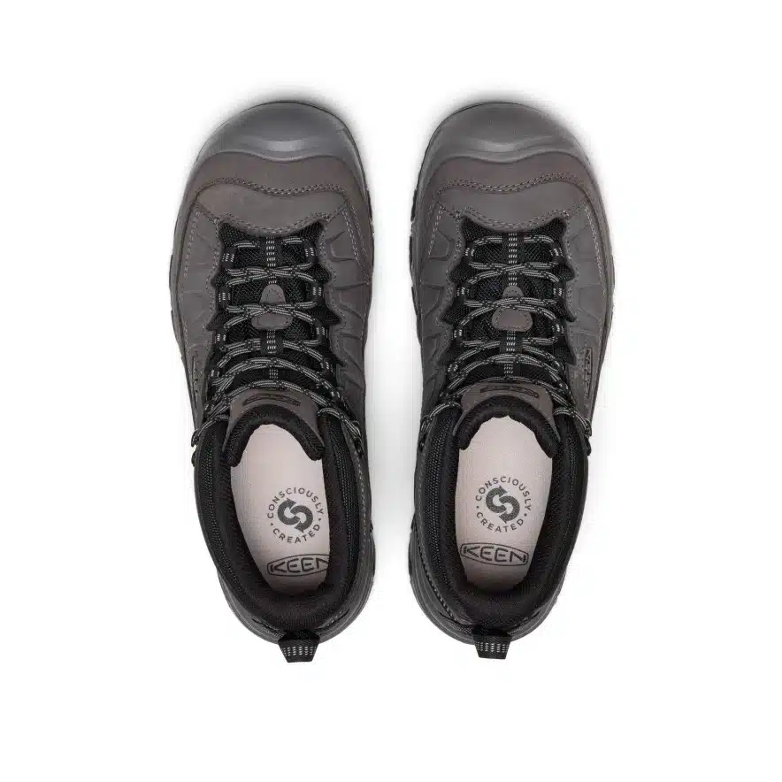 נעלי טיולים Keen Targhee IV Mid אפור כהה גברים – תמונה 2