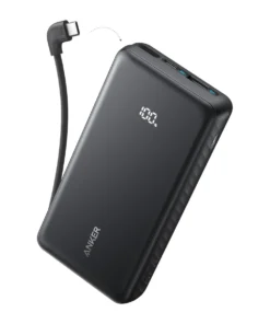 מטען נייד Anker Zolo 20'000 22.5W כבל מובנה
