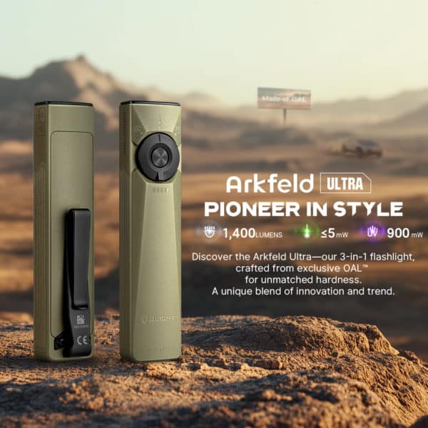 פנס Olight Arkfeld Ultra 3 In 1 EDC – תמונה 2