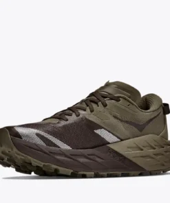 נעל Hoka Speedgoat 7 Wide זית עתיק/שחור גברים – תמונה 2