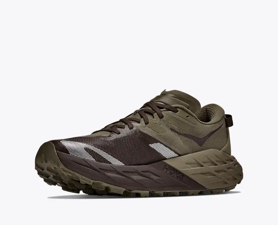 נעל Hoka Speedgoat 7 Wide זית עתיק/שחור גברים – תמונה 2