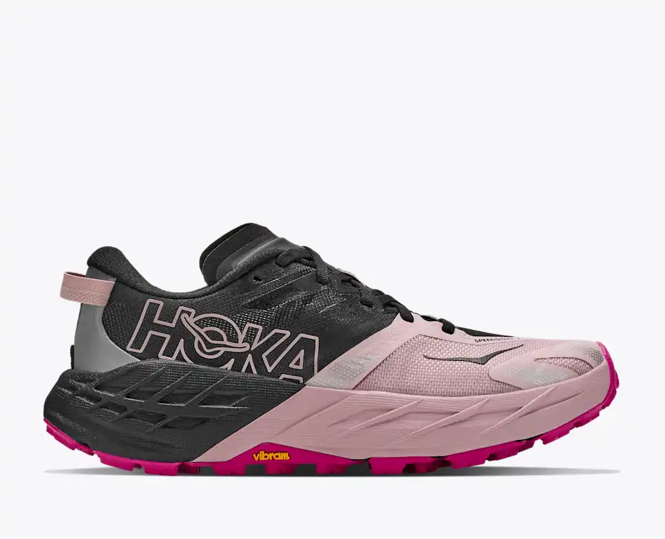 נעל Hoka Speedgoat 7 Wide שחור/ורוד אופל נשים