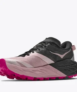 נעל Hoka Speedgoat 7 Wide שחור/ורוד אופל נשים – תמונה 2