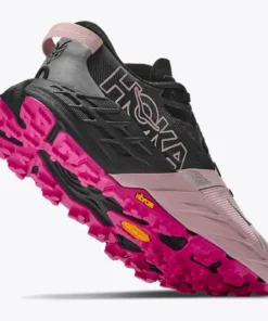 נעל Hoka Speedgoat 7 Wide שחור/ורוד אופל נשים – תמונה 3