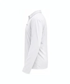 ⁦חולצת פולו ארוכה Go Nature Peak לבן גברים⁩ – תמונה ⁦3⁩