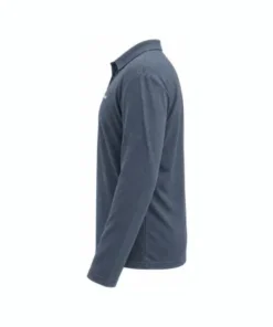 חולצת פולו ארוכה Go Nature Peak כחול אפור גברים – תמונה 4