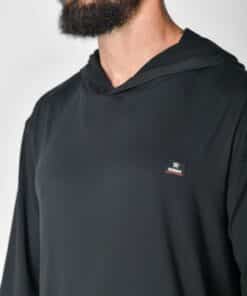 ⁦חולצה קפוצ'ון Redback Tarkine Long Sleeve שחור⁩ – תמונה ⁦2⁩