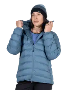 ⁦מעיל פוך Mountain Equipment Senja כחול נשים⁩ – תמונה ⁦7⁩