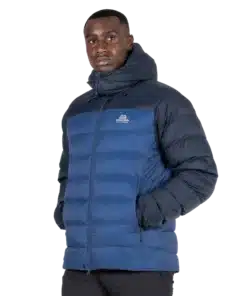 מעיל פוך Mountain Equipment Senja כחול גברים – תמונה 2