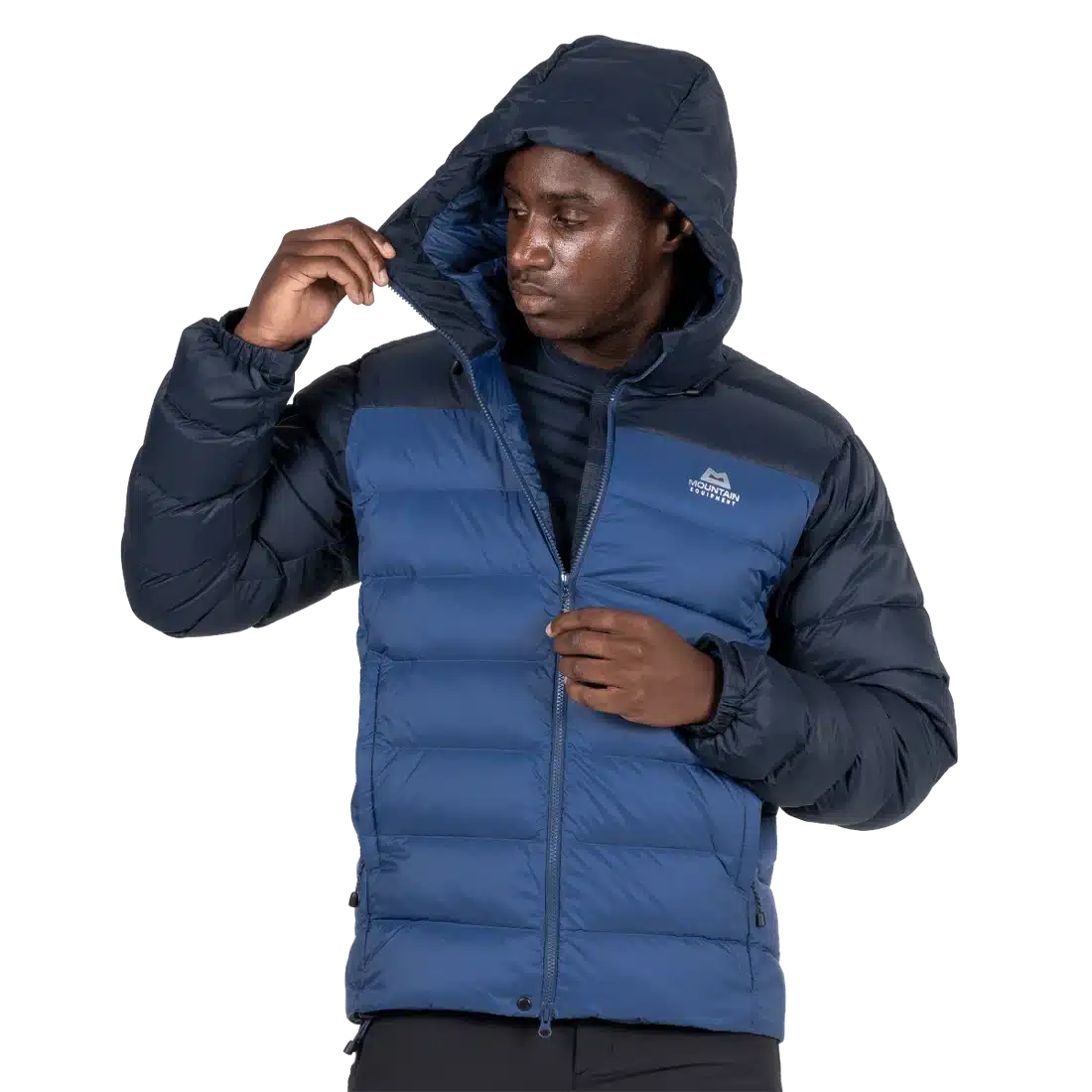 מעיל פוך Mountain Equipment Senja כחול גברים – תמונה 3