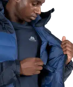 מעיל פוך Mountain Equipment Senja כחול גברים – תמונה 7