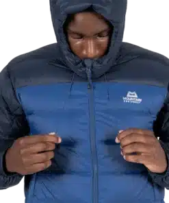 מעיל פוך Mountain Equipment Senja כחול גברים – תמונה 8