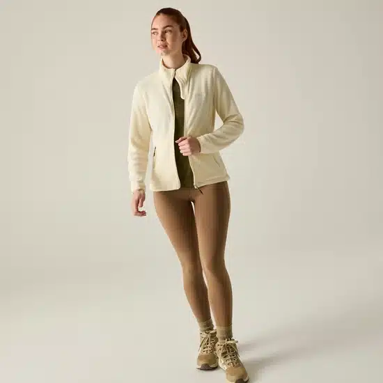 ⁦ז'קט פליז Regatta Floreo Light Vanilla נשים⁩ – תמונה ⁦5⁩