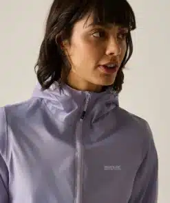 ⁦מעיל גשם מתקפל Regatta Pack it Jacket Wisteria נשים⁩ – תמונה ⁦5⁩