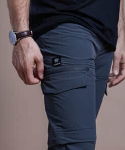 ⁦מכנסיים מתקצרים Redback Outland Tactical Nylon אפור כהה⁩ – תמונה ⁦8⁩
