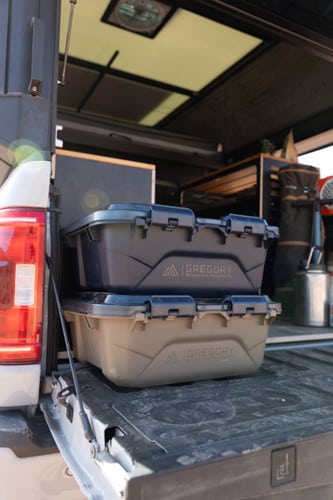 ארגז Gregory Alpaca Gear Box 25 Mirage Tan – תמונה 4