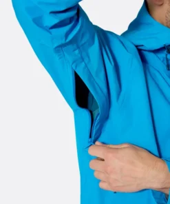 מעיל גשם Rab Downpour Dark Melba – תמונה 4