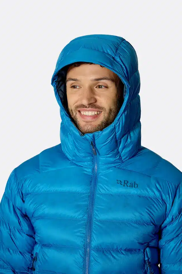 מעיל פוך Rab Electron Pro Tempest Blue גברים – תמונה 4