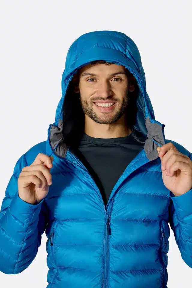 מעיל פוך Rab Electron Pro Tempest Blue גברים – תמונה 7