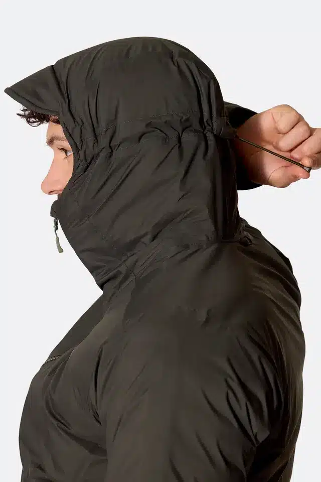 מעיל פוך Rab Microlight Shield Black גברים – תמונה 5
