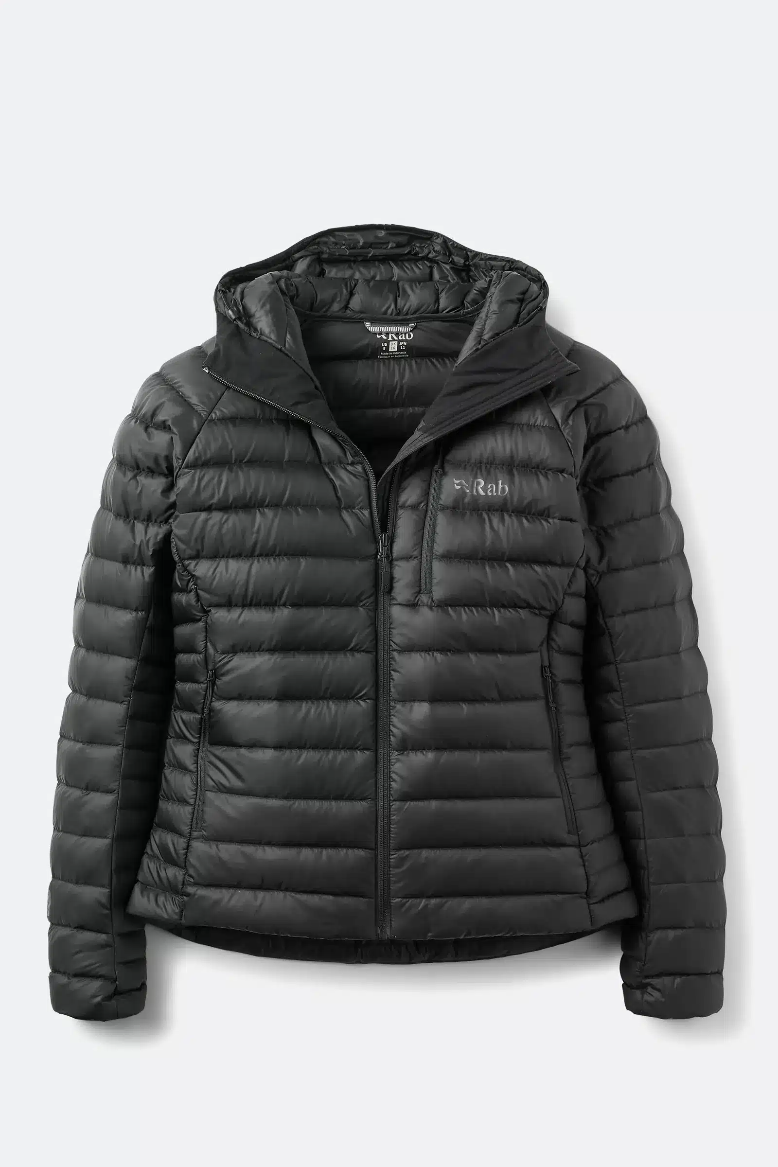 מעיל פוך Rab Microlight Alpine Black נשים