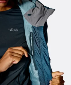 מעיל Rab Neutrino Pro Mulberry/Plum נשים – תמונה 4